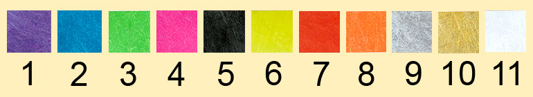 Opaska tyvec z tłem kolorowym